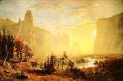 Albert Bierstadt The Yosemite Valley USA oil painting artist